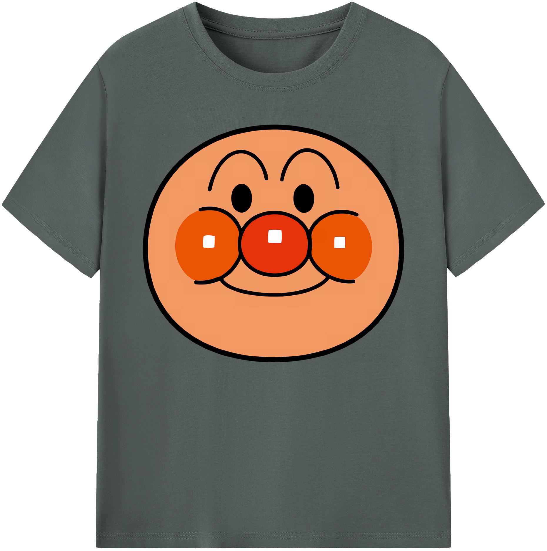 （画像用） アンパンマン Anpanman 綿100％ メンズ半袖Tシャツ｜肌触りやわらか＆通気性